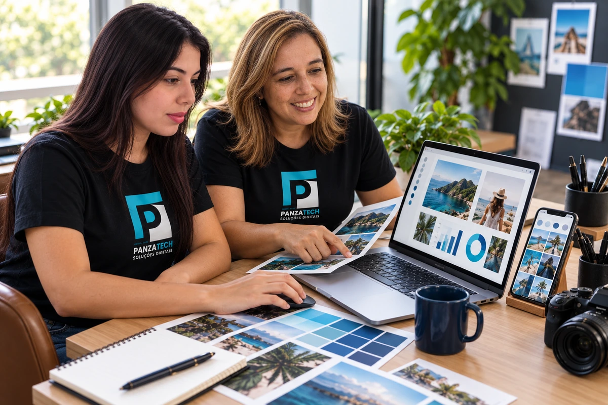 Equipe Panzatech em atividade relacionada à solução apresentada