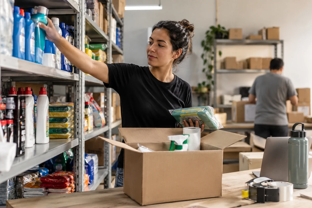 Estoque da operação online para E-commerce