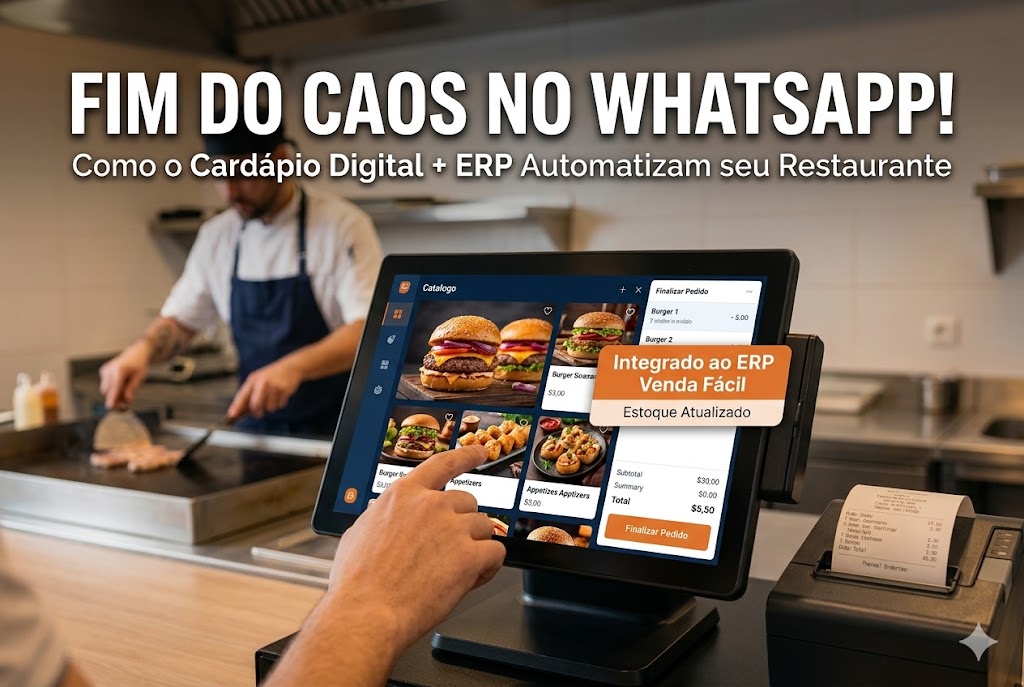 cardapio digital, curitiba, sistema erp